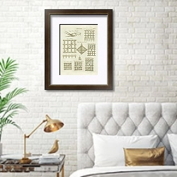 «Agriculture 2» в интерьере спальни с золотыми деталями