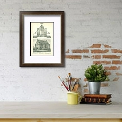 «Kornhaus» в интерьере с кирпичными стенами