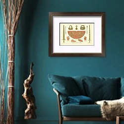 «Deutsche Reichskleinodien» в интерьере бирюзовой комнаты