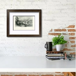 «Llyn Gwynnat» в интерьере с кирпичной стеной