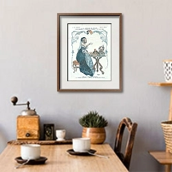 «A la Marquise de Sevigne 1» в интерьере кухни в стиле ретро