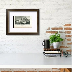 «Newport. Monmouthshire» в интерьере с кирпичной стеной