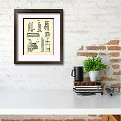 «Мукомольные устройства» в интерьере с кирпичной стеной