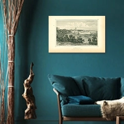 «Arnhem» в интерьере бирюзовой комнаты