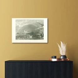 «Jumeges 2» в интерьере в черно-золотом цвете