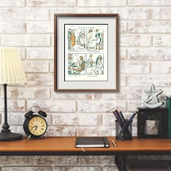 «Les servantes Maitresses 2» в интерьере в стиле лофт над столом