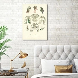 «Journal des Demoiselles №1 1» в интерьере спальни с золотыми деталями