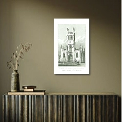 «St. Mark the Evangelist, Pentonville» в интерьере с деревянными деталями