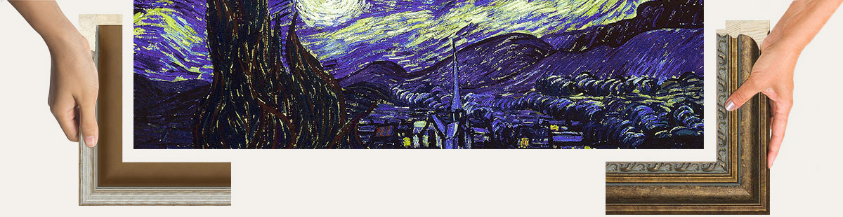 подобрать к своей фотографии или картине багетную раму на сайте