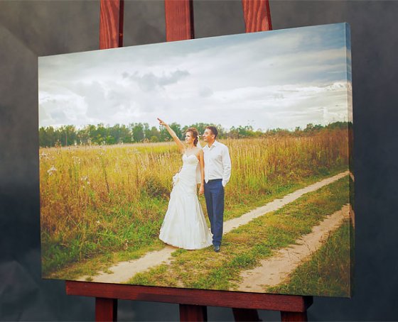 портрет по фото на подрамнике