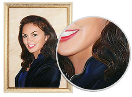 Роспись маслом