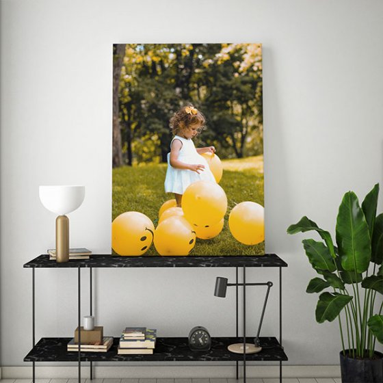 Фото на холсте на подрамнике без рамы